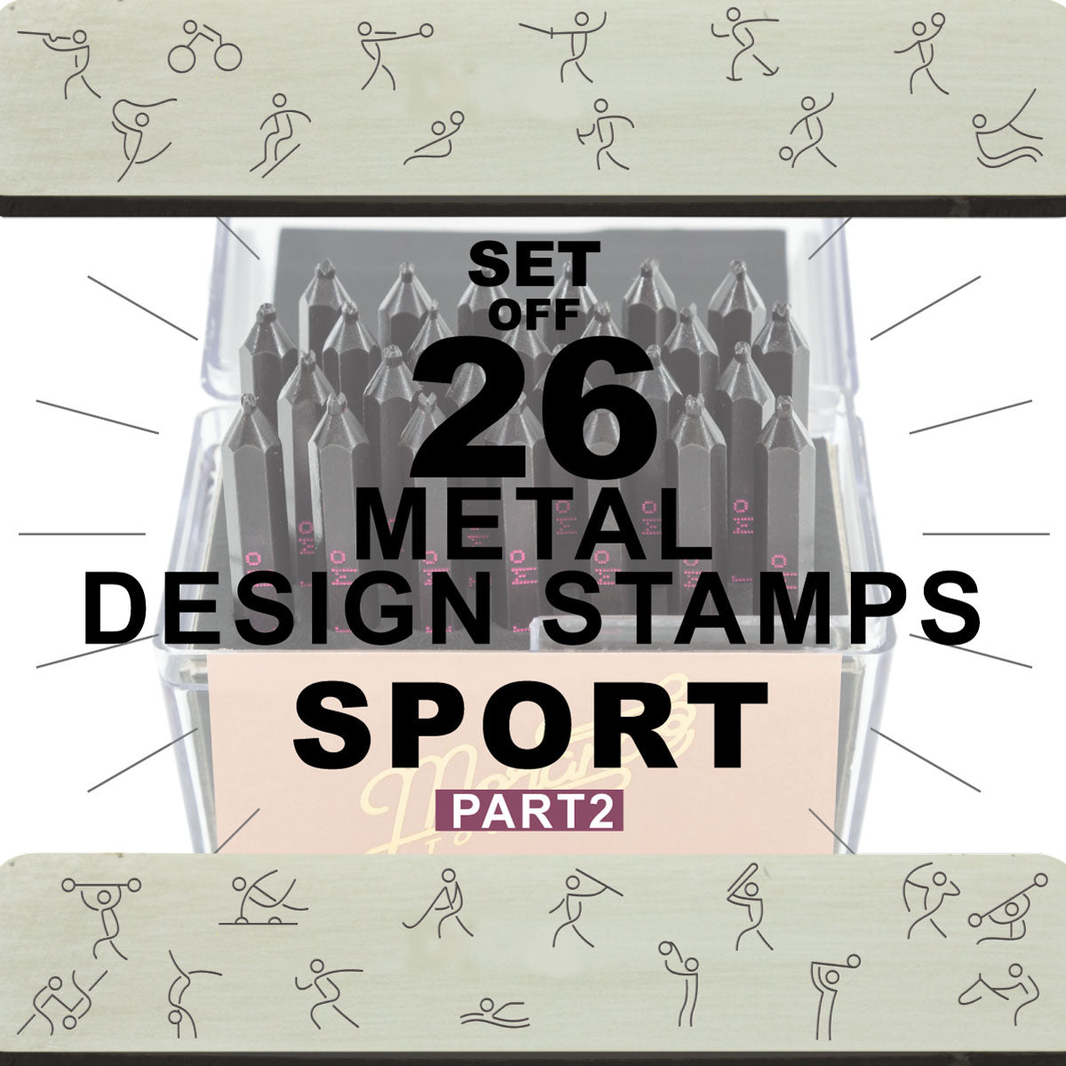 26 SPORT Design stamps, Part 2