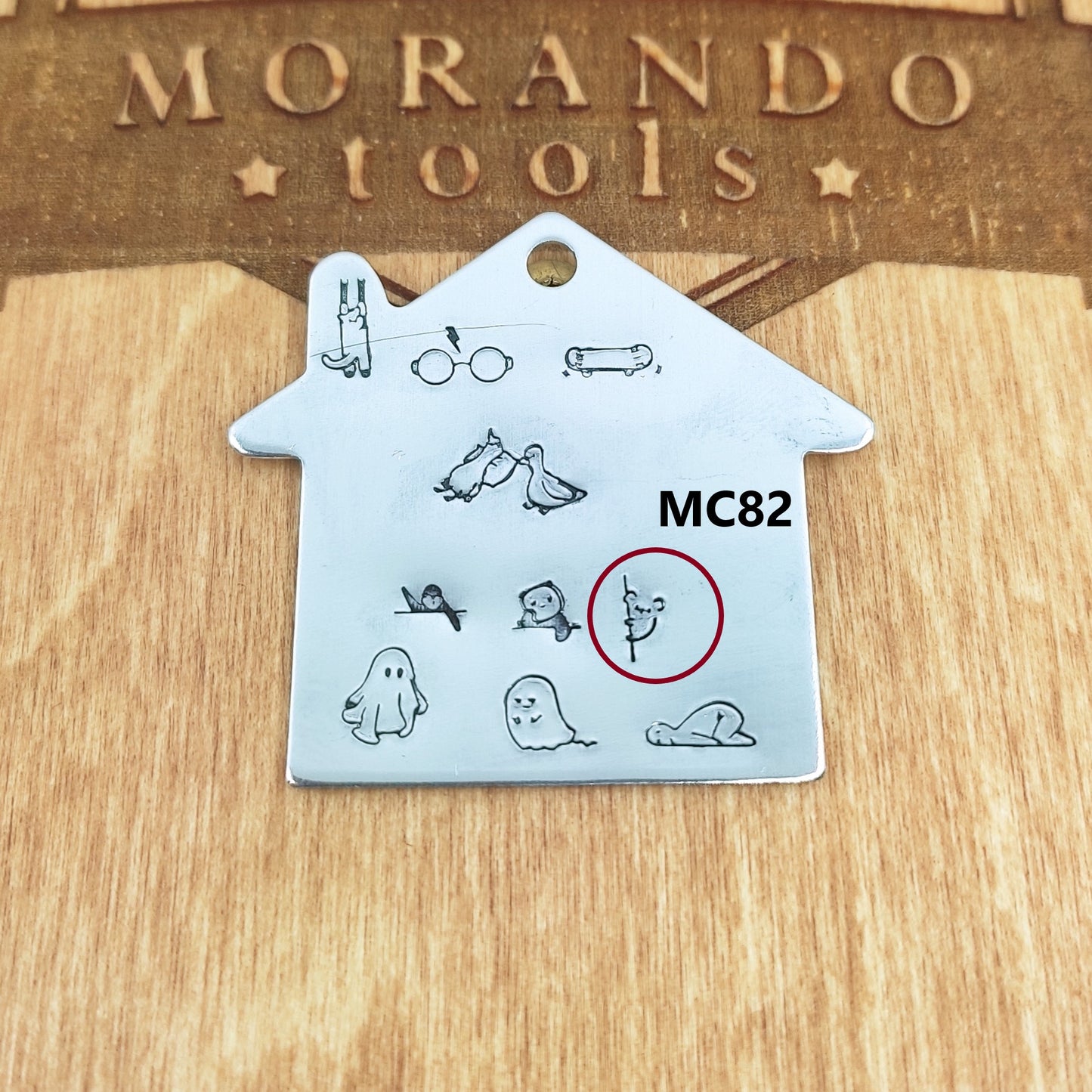 Micro Design Stamp MC82 2x5mm Cute Panda- Ultra Details
