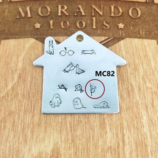 Micro Design Stamp MC82  2x5mm Cute Panda- Ultra Details